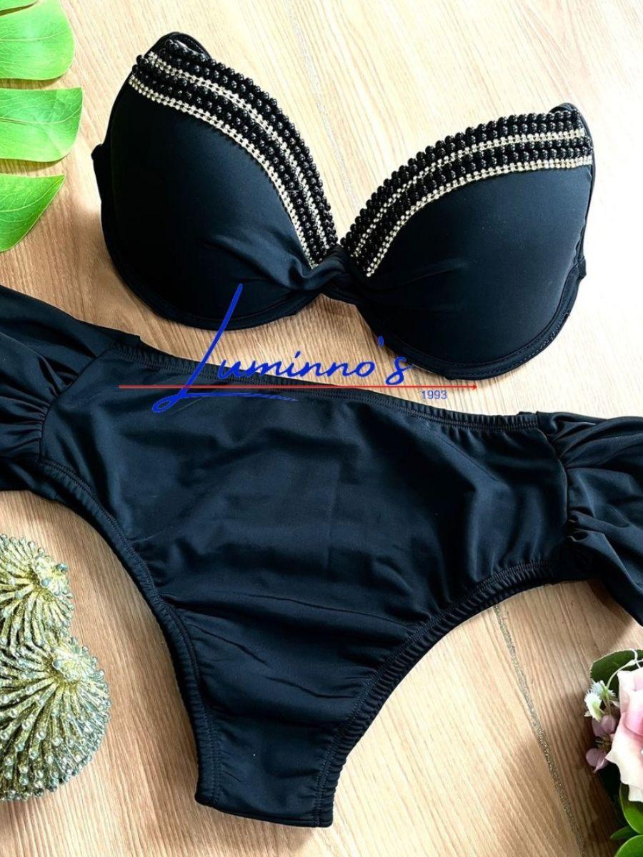 Biquíni Black Intense Plus Size Luminno’s