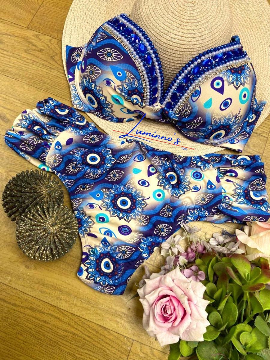 Biquíni Olho Griego ll Plus Size Luminno´s