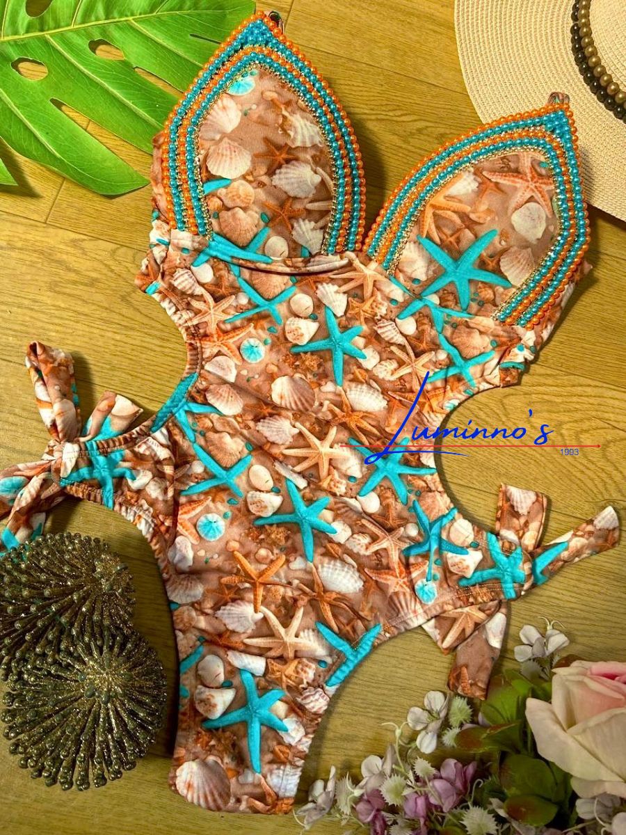 Maiô Blue Starfish Luminno´s
