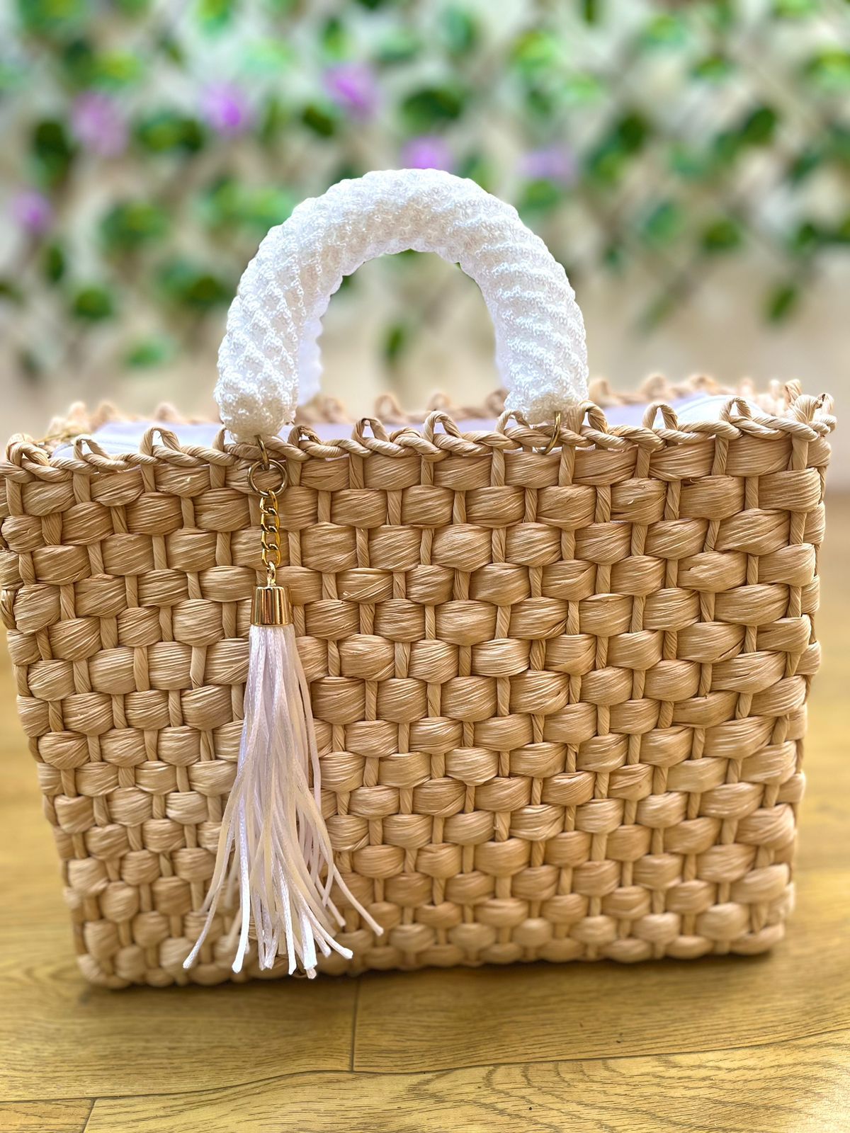 Bolsa de Palha Natural Luminno´s
