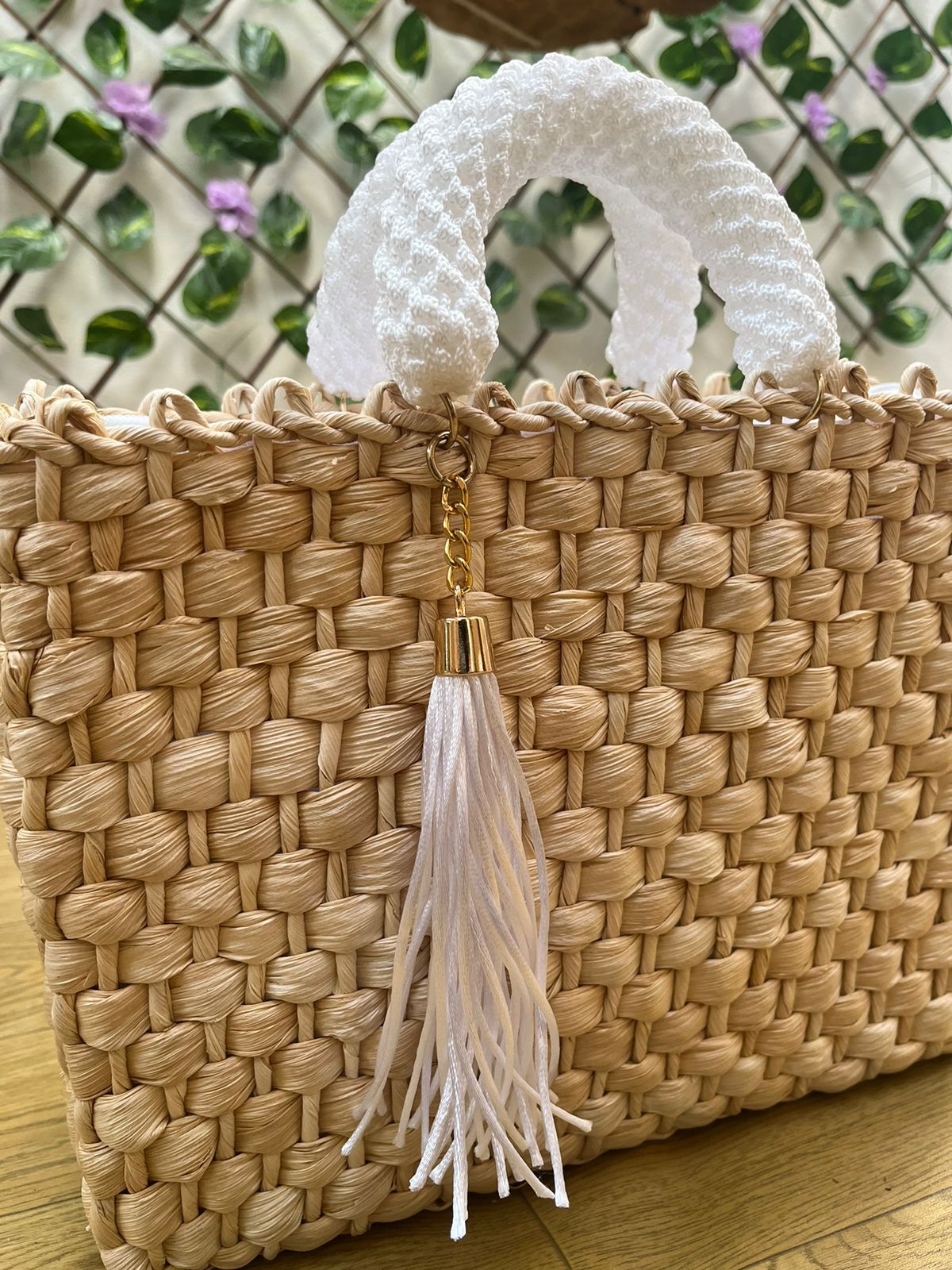Bolsa de Palha Natural Luminno´s