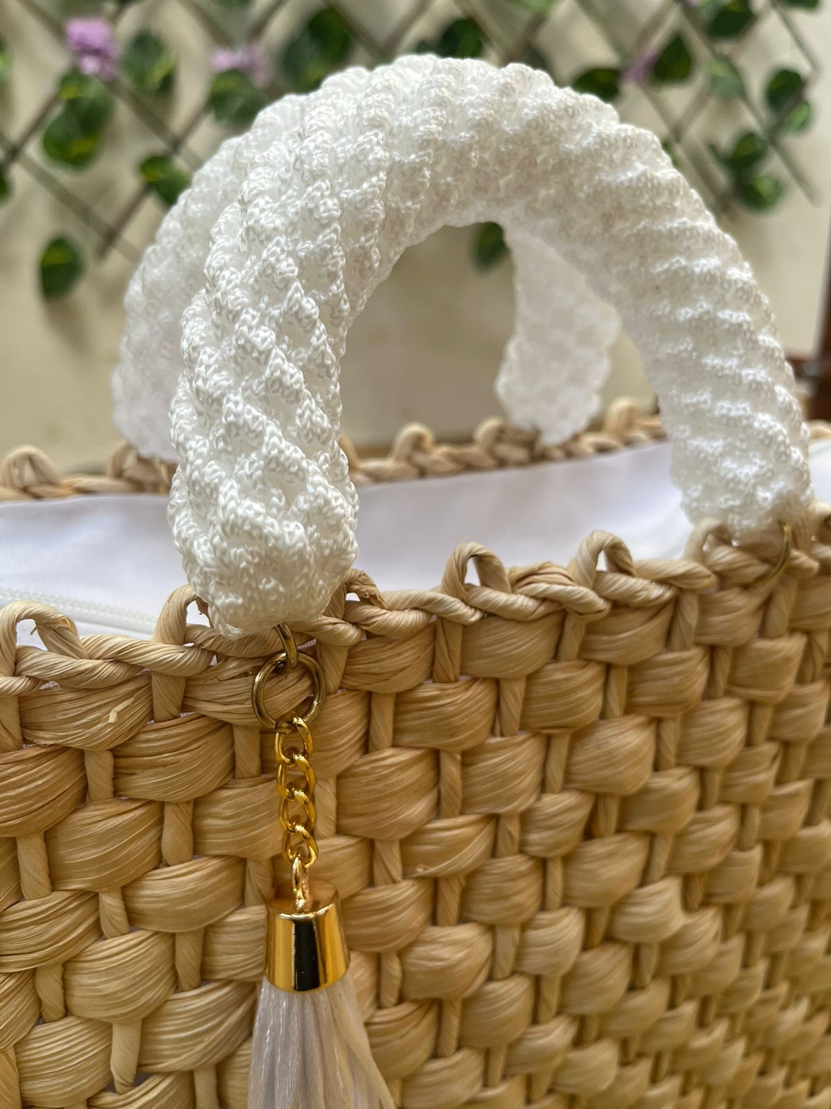 Bolsa de Palha Natural Luminno´s