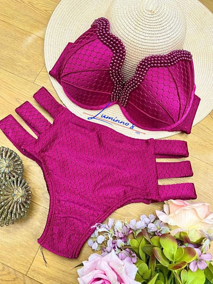 Luminno's - Bikini de lujo único - Hecho a mano - Ilusión