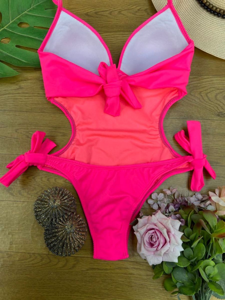 Maiô Pink Couture - Único.