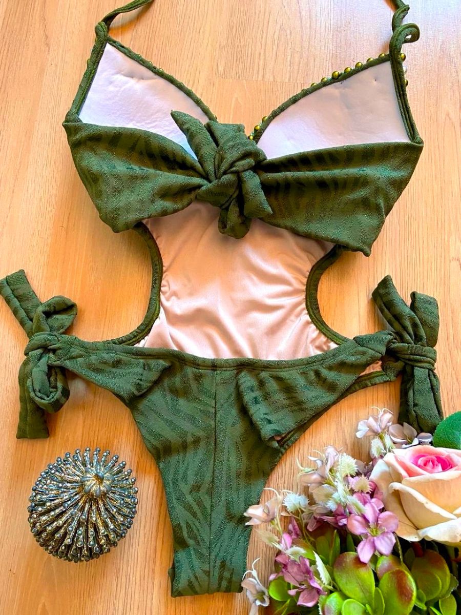 Luminno's - Traje de baño de lujo único - Hecho a mano exclusivo - Selvagem