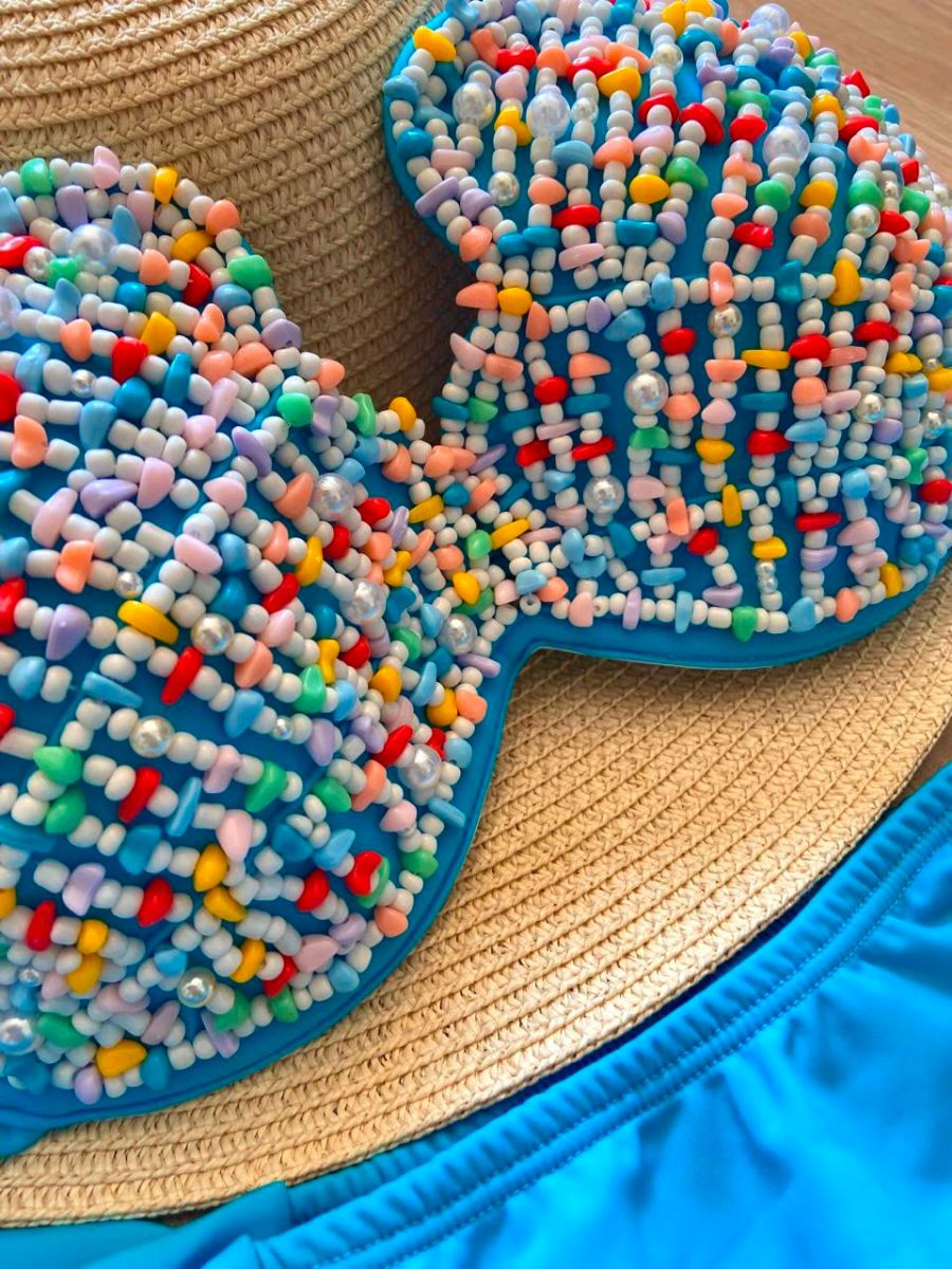 Luminno´s - One-of-a-Kind Luxury Bikini - Unique Handmade - Pop Art Mermaid Bikini