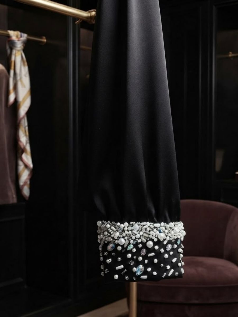 Black Shine Shirt - One-of-a-Kind