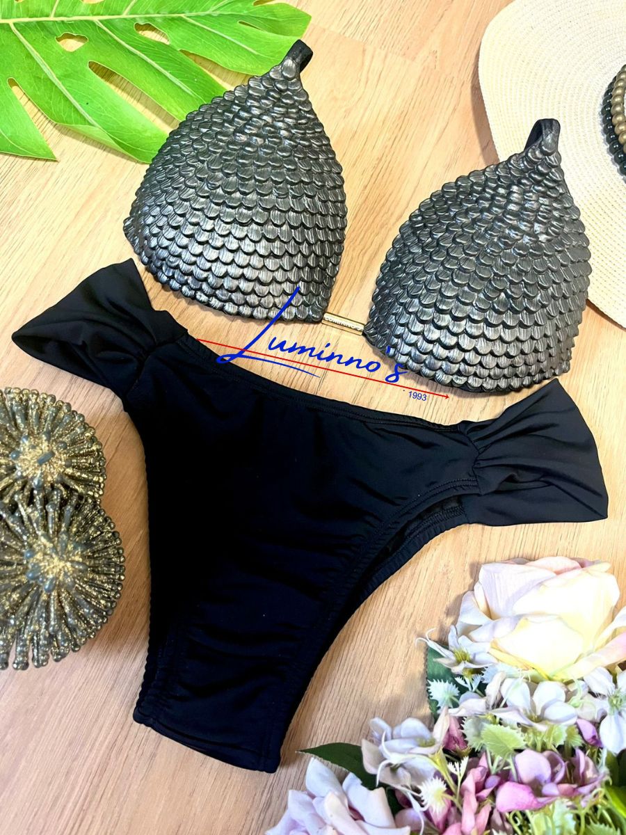 Biquíni Black Scale Luminno´s