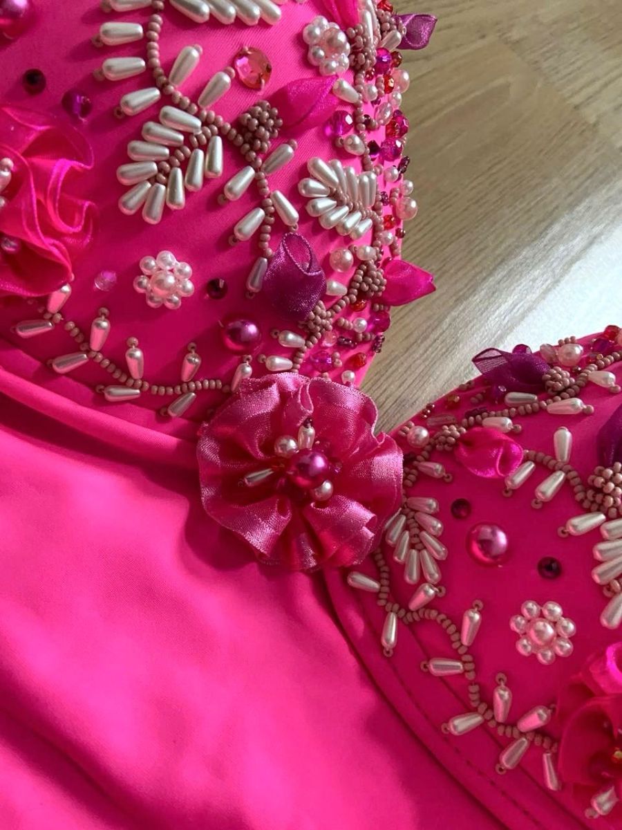 Maiô Pink Couture - Único.