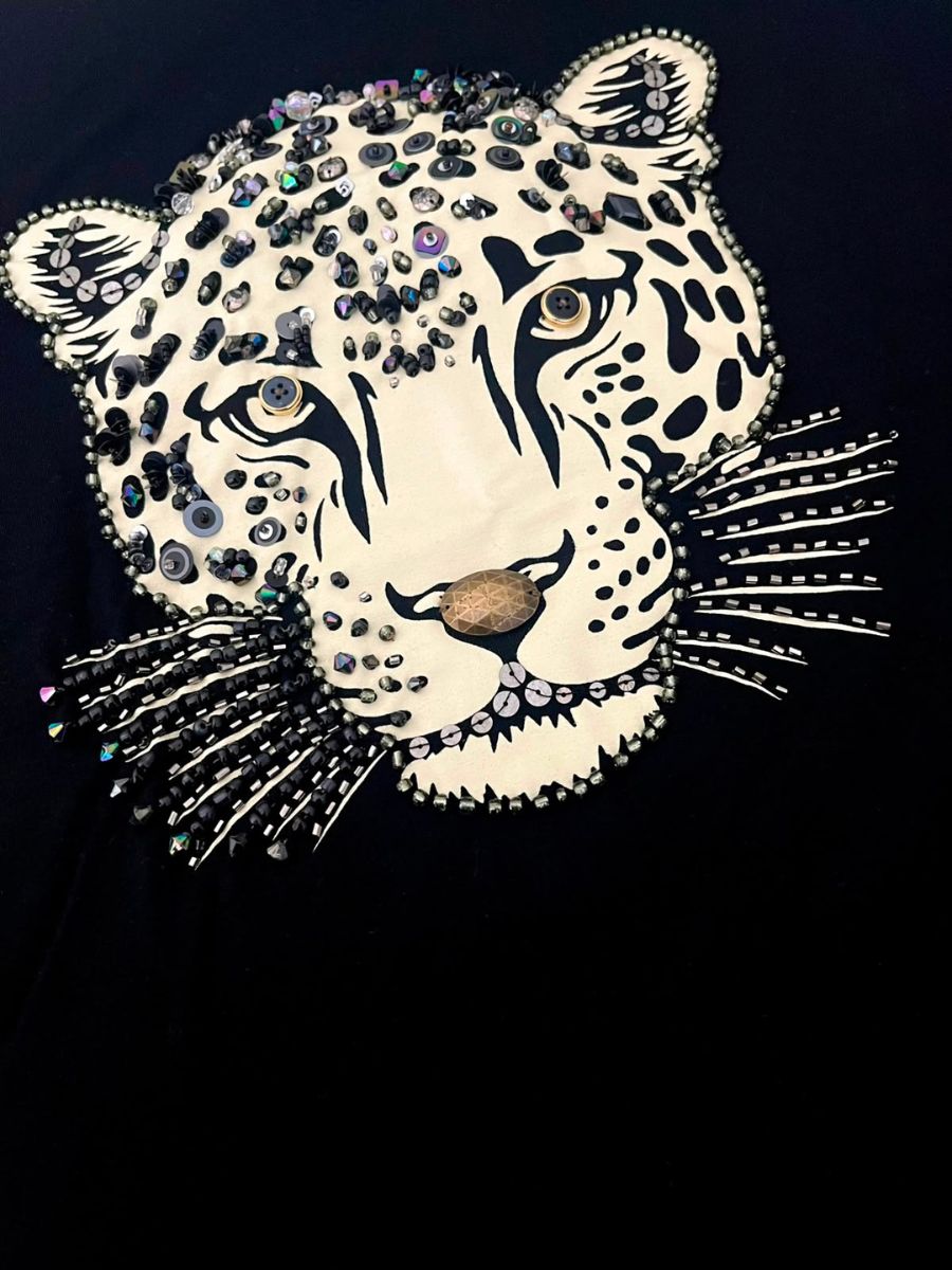 T-Shirt Feline Coulture Luminno´s - Única