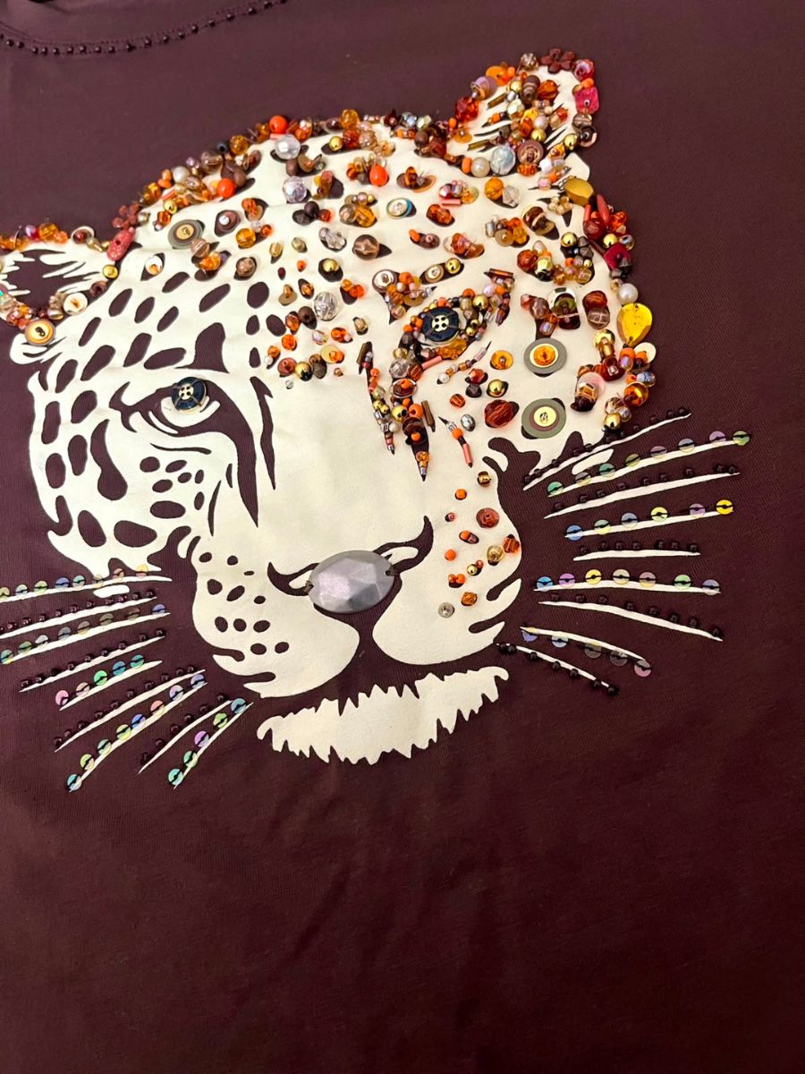 T-Shirt Feline Couture Luminno´s - Única