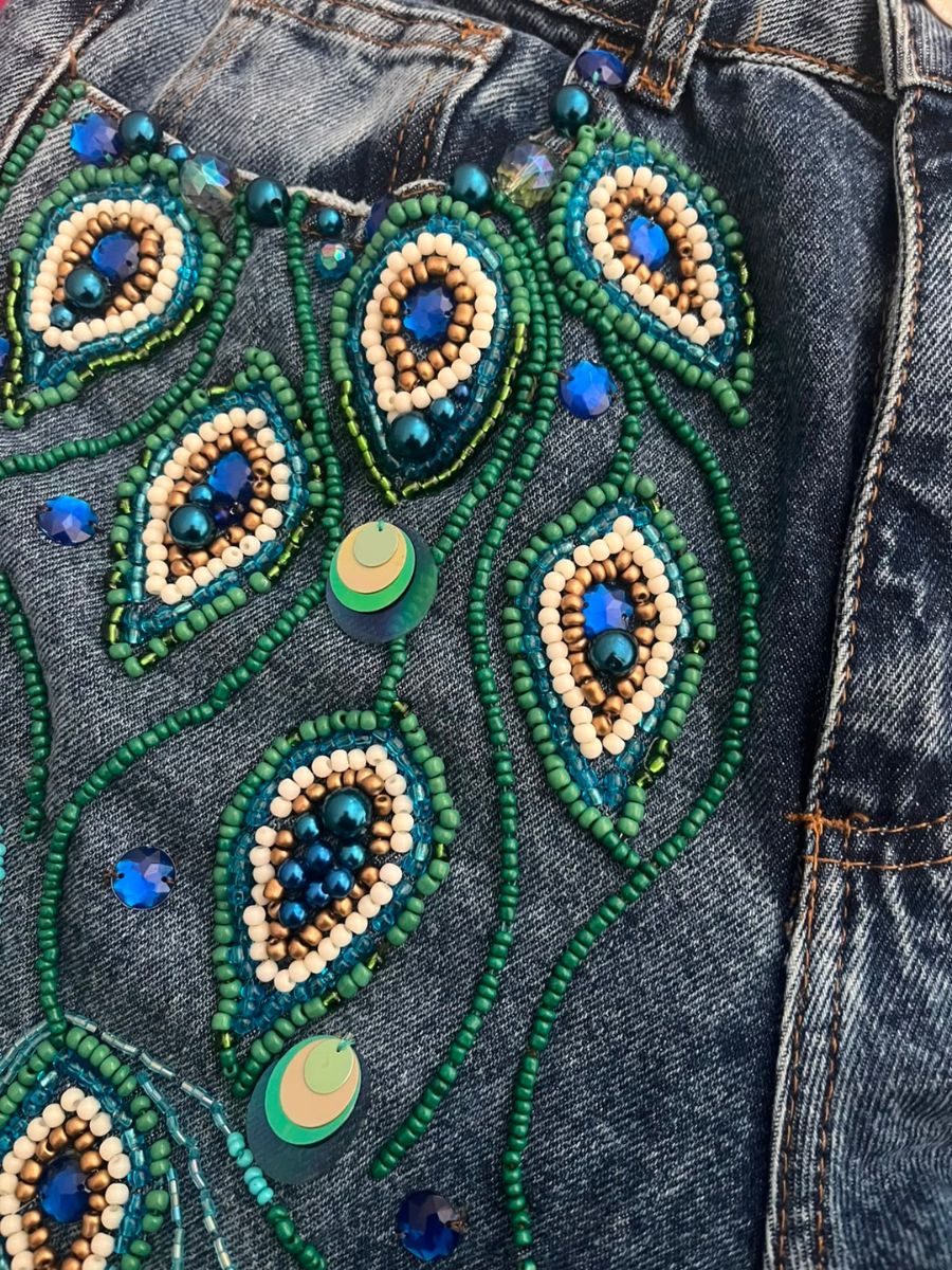 Calça Jeans Magestic Peacock Luminno´s - Única