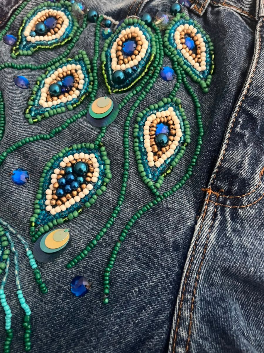 Calça Jeans Magestic Peacock Luminno´s - Única