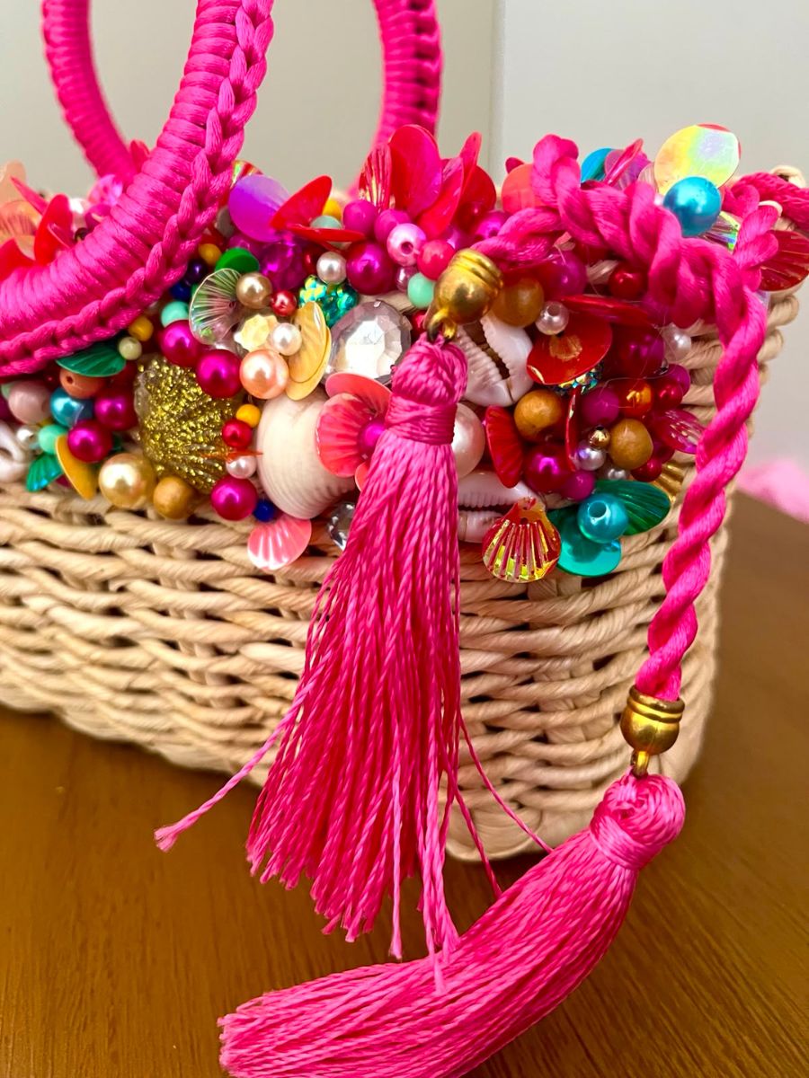 Bolsa Artesanal Charm Luminno´s - Única