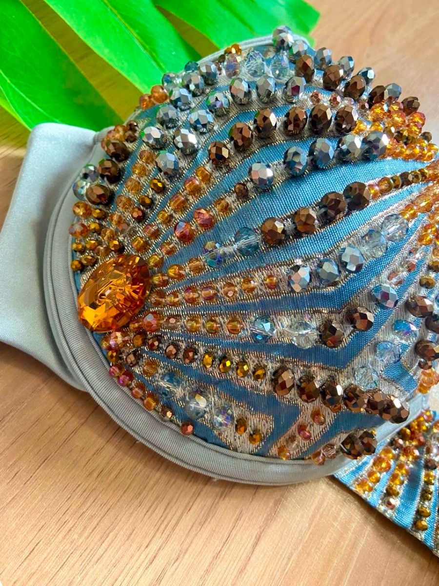 Luminno´s - One-of-a-Kind Luxury Bikini - Unique Handmade - Solar Radiance
