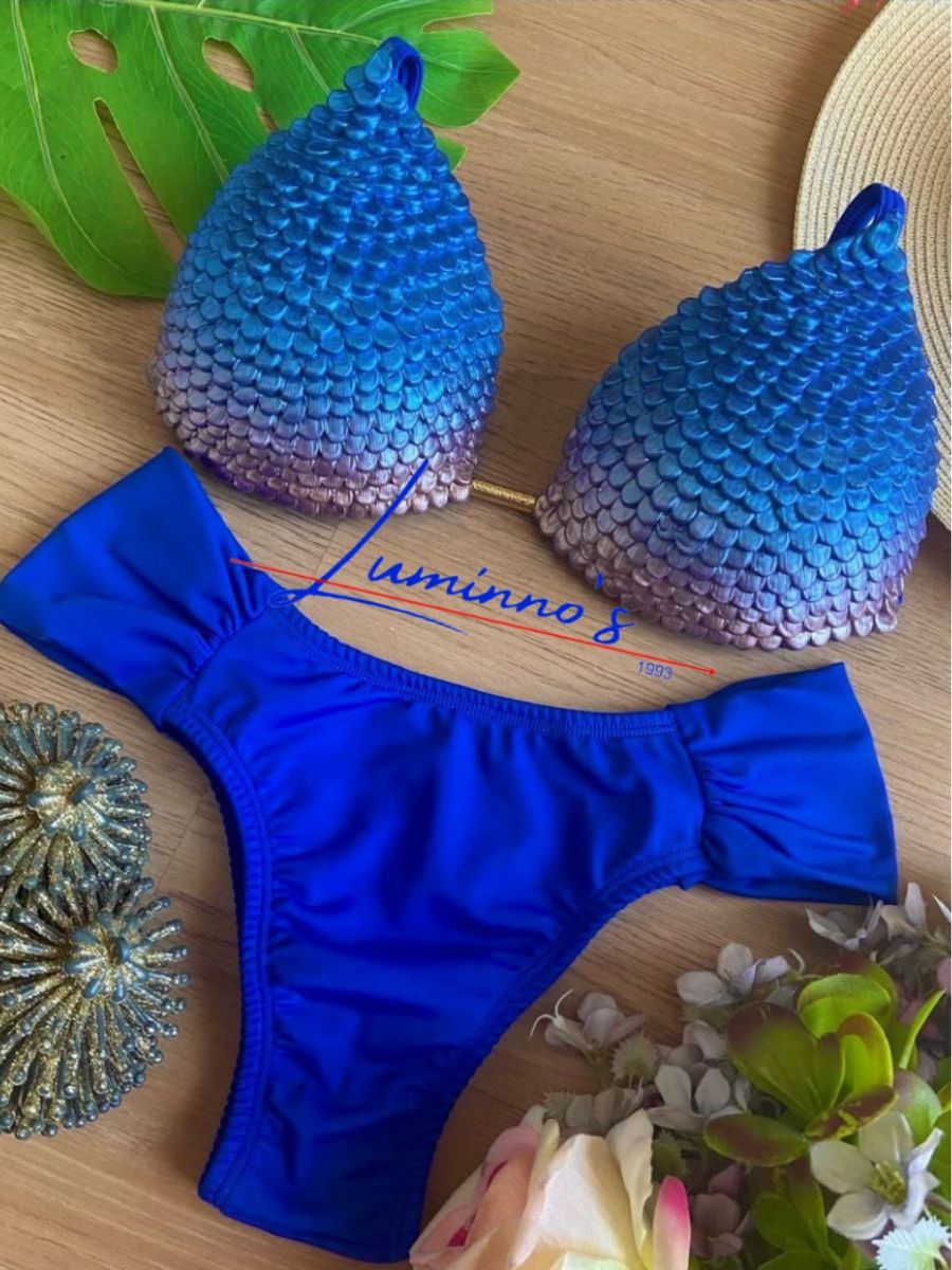 Luminno's Hand-Embroidered Luxury Bikini Set - Maré