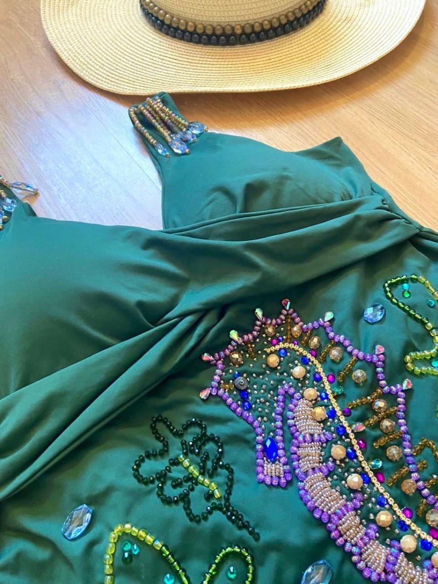 Luminno’s - One-of-a-Kind Luxury  Swimsuit - Unique Handmade - Natture