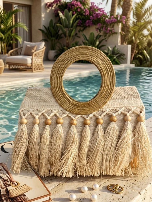 Bolsa Artesanal Golden Sunshine - Única