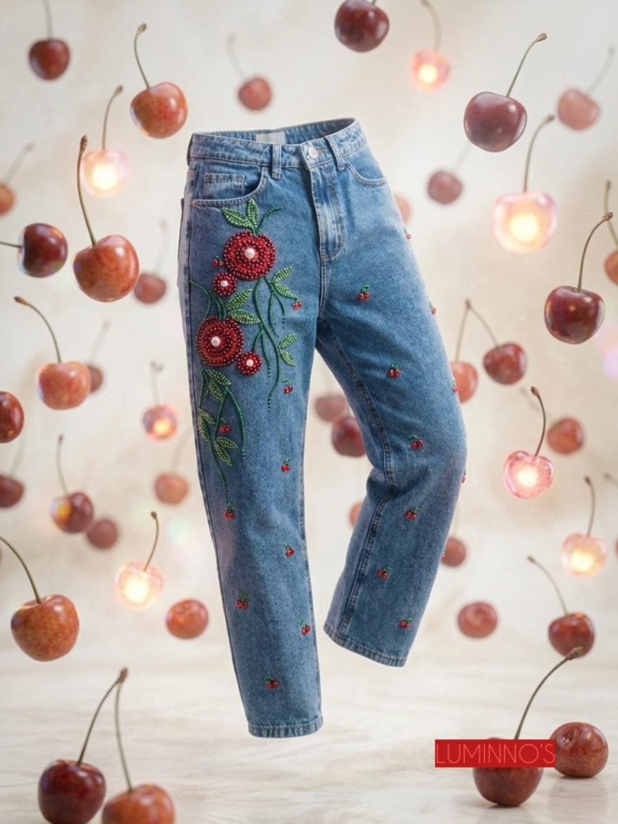 Calça Jeans Cherry Luminno´s