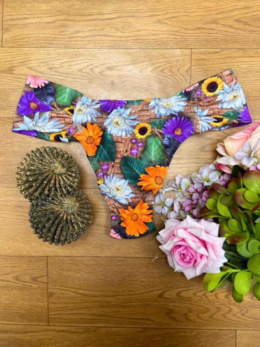 Luminno's Hand-Embroidered Luxury Bikini Set - Splendour