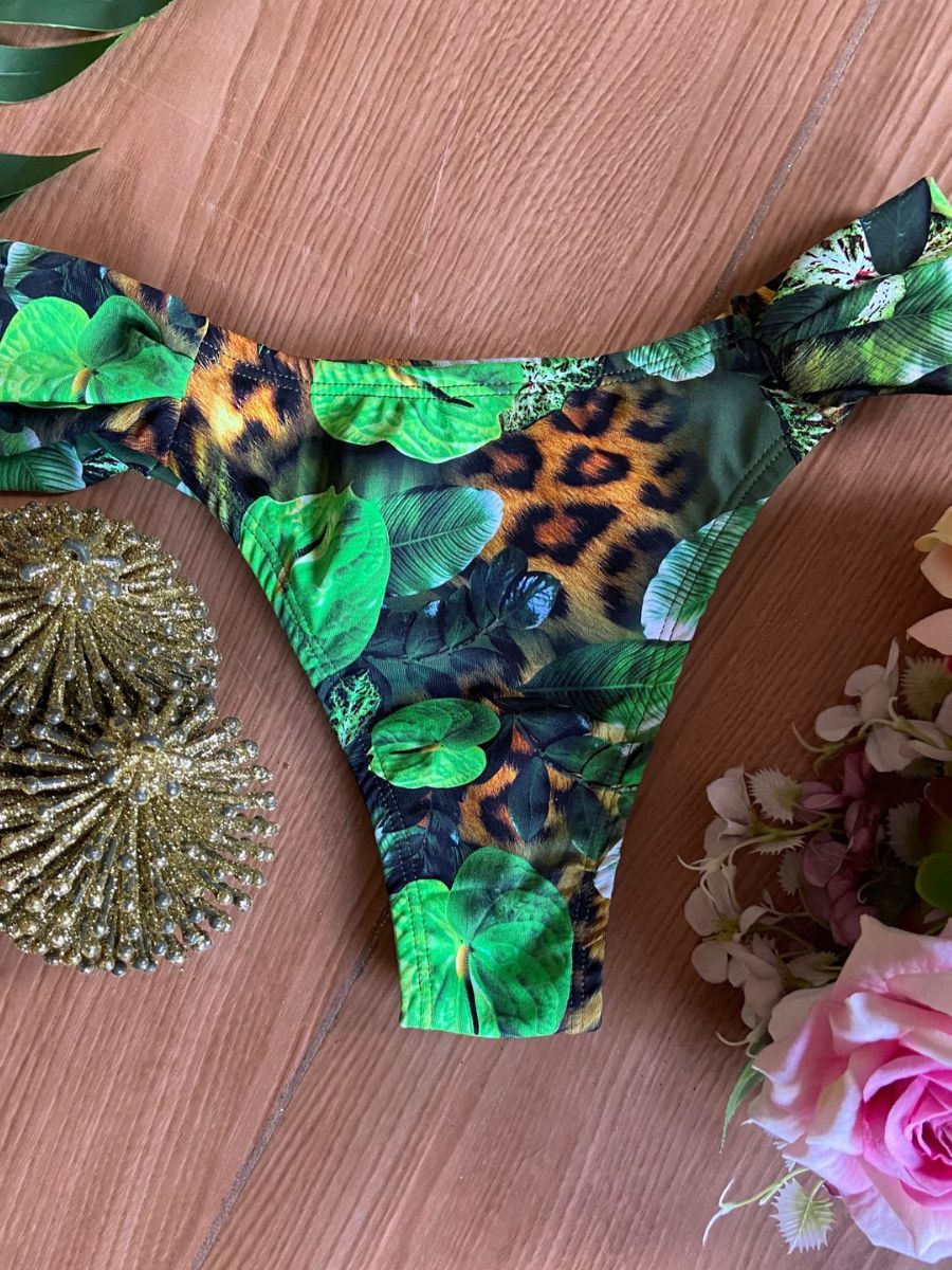 Luminno's Hand-Embroidered Luxury Bikini Set - Faune