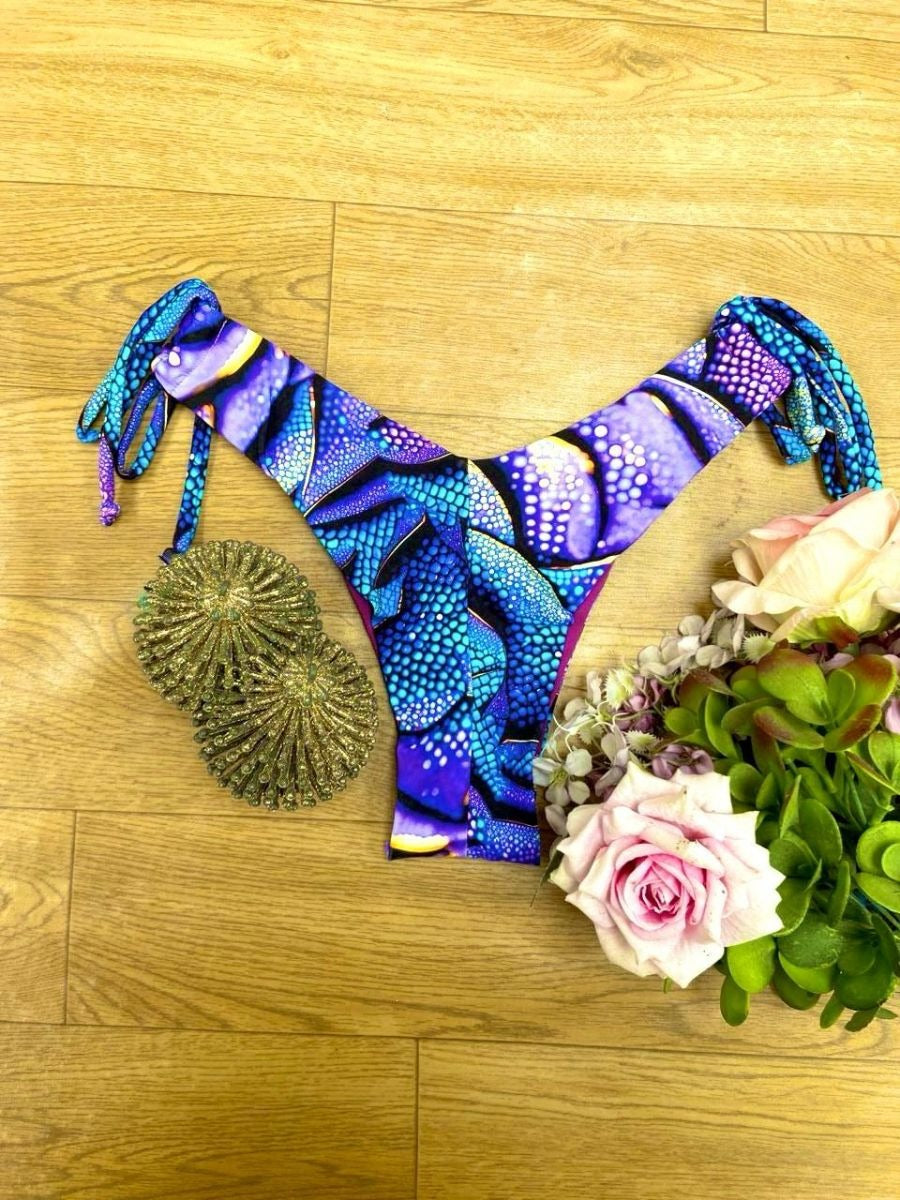 Luminno's Hand-Embroidered Luxury Bikini Set - Mermaid