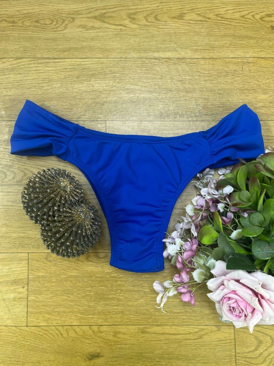 Luminno's Hand-Embroidered Luxury Bikini Set - Blue Sense