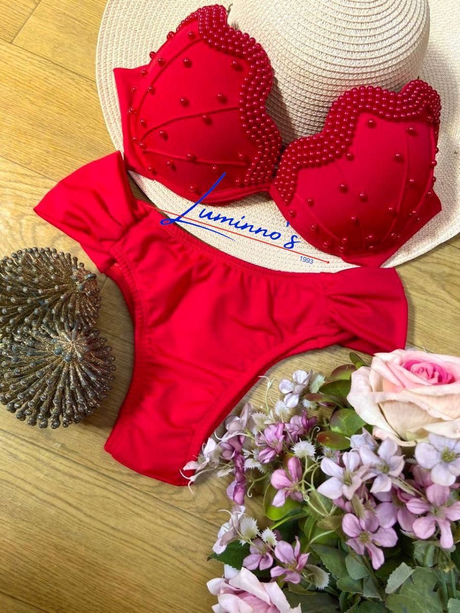 Biquíni Red Seduction Luminno´s - Luminno’s BeachWear