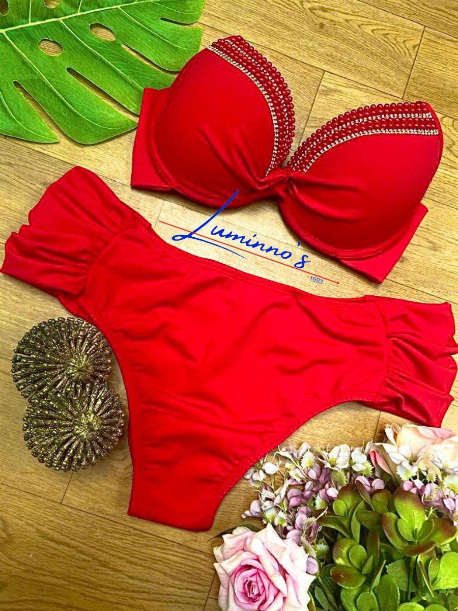 Biquíni Red Seduction Plus Size Luminno´s - Luminno’s BeachWear