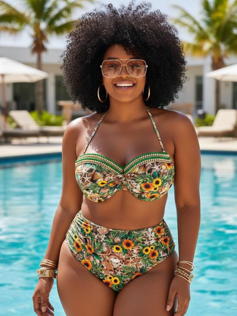 Biquíni Richesse Plus Size Luminno´s - Luminno’s BeachWear