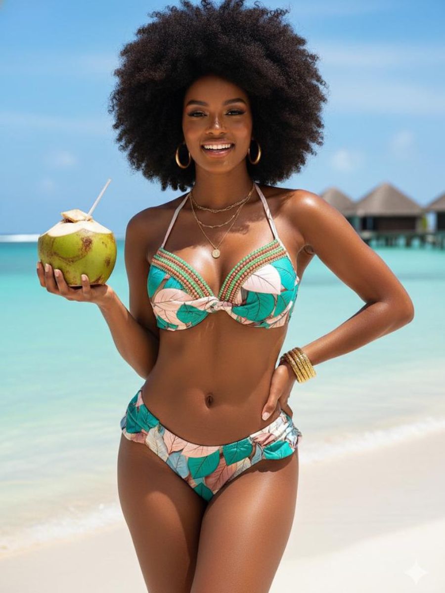 Biquíni RoseGold Luminno´s - Luminno’s BeachWear