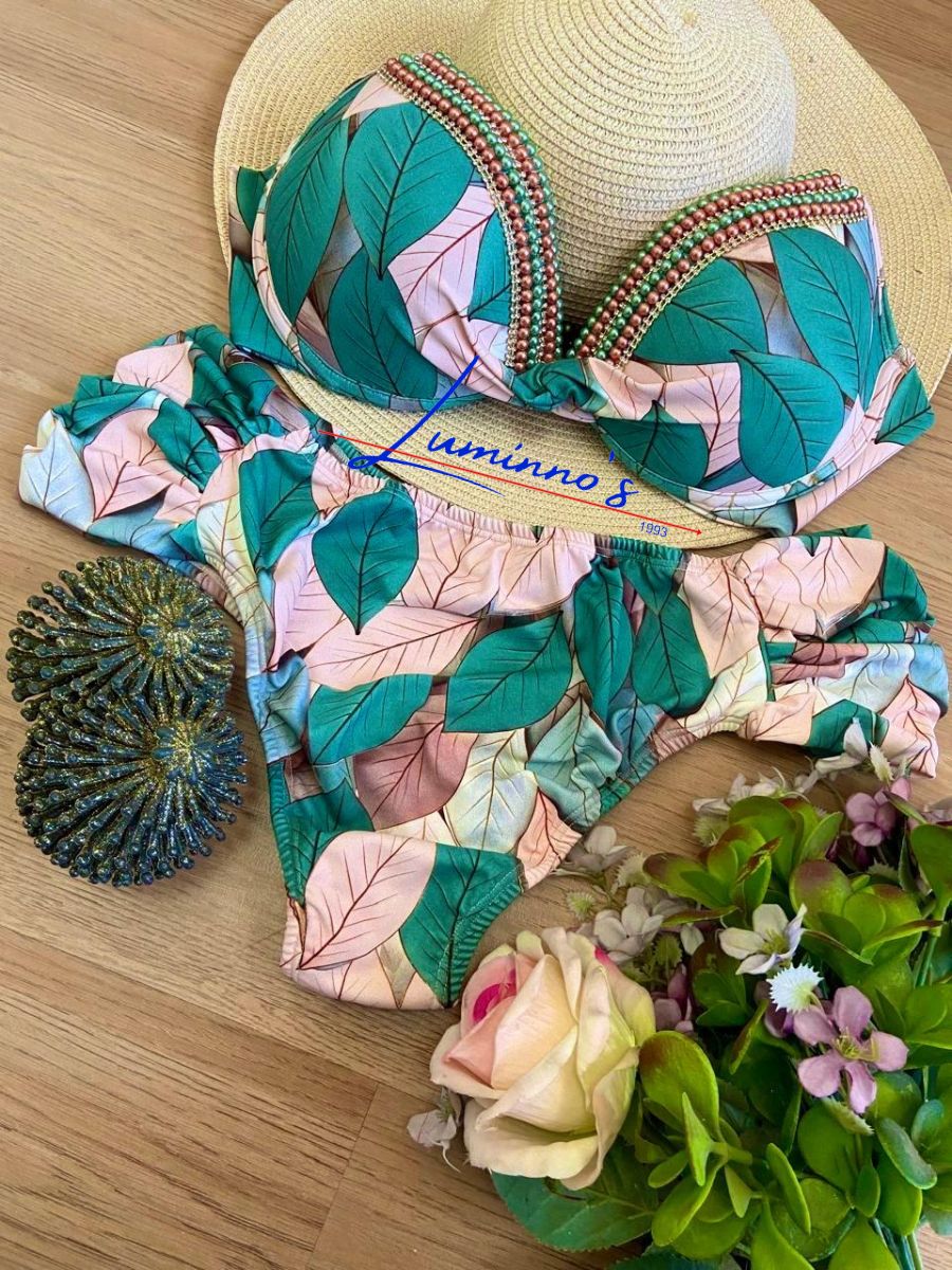 Biquíni RoséGold Plus Size Luminno´s - Luminno’s BeachWear